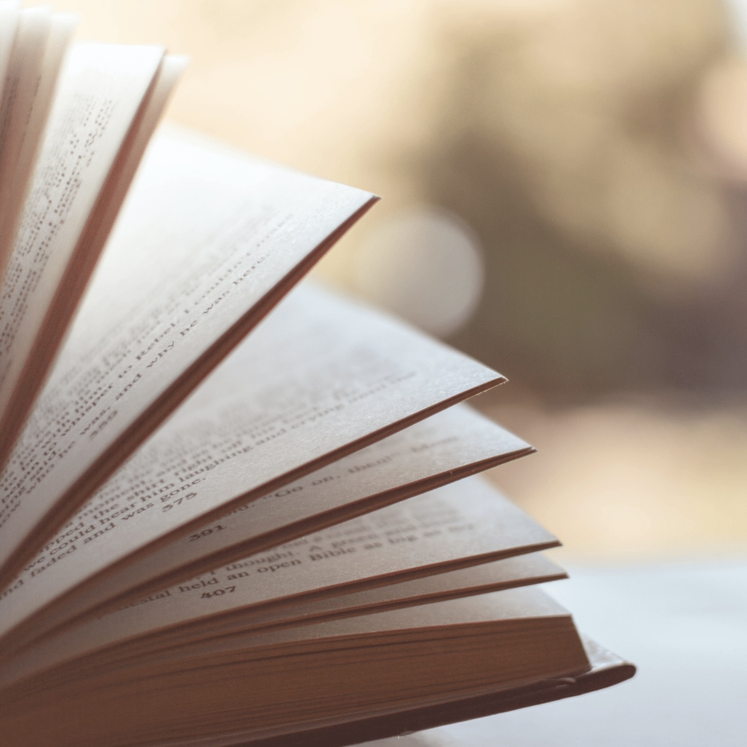Source sound material of book flipping