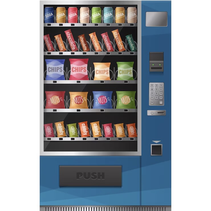 Source sound material of vending machine