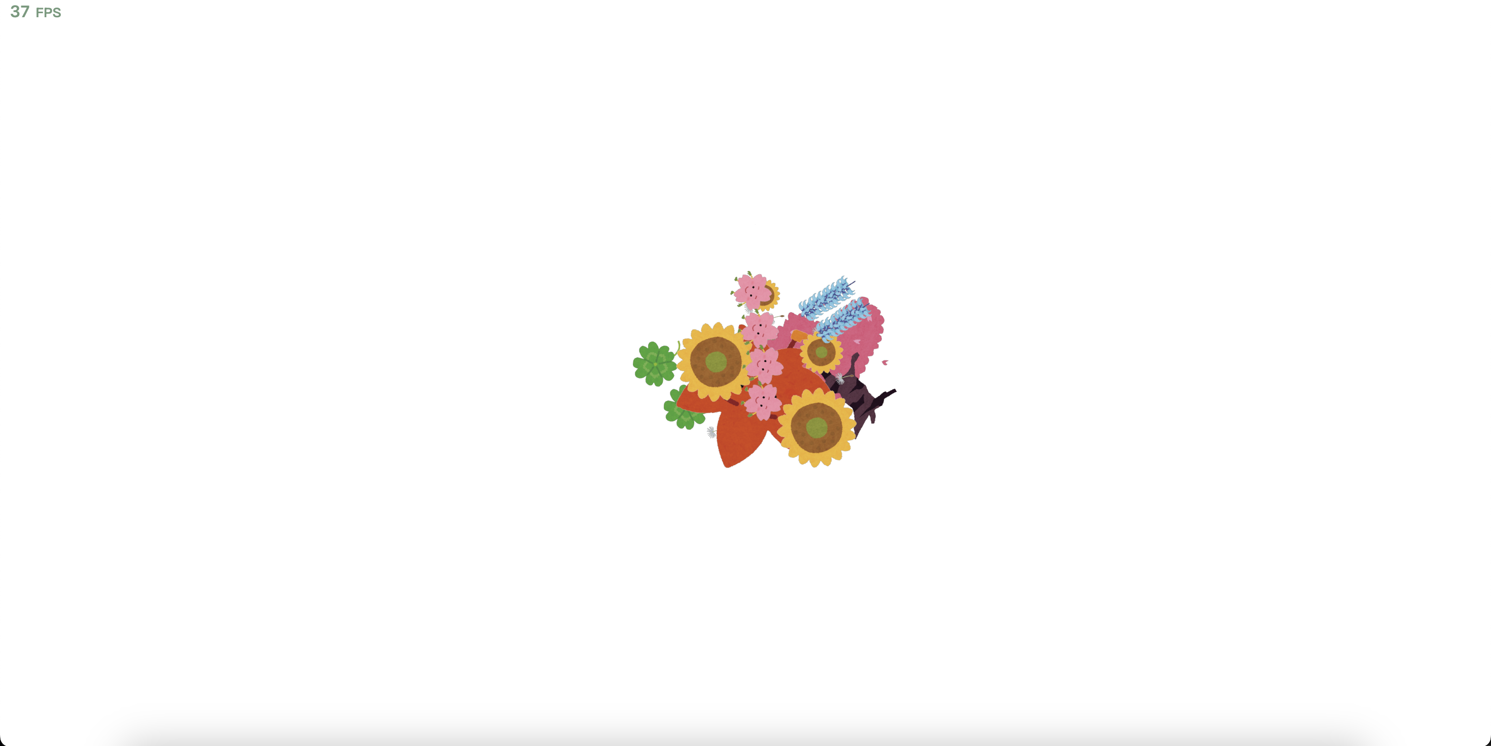 A facial recognition screenshot under alternate visual conditions