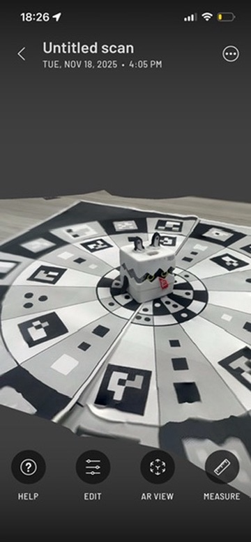 Failed Scan Object: Pokémon Figurine Attempt 1, Perspective 1